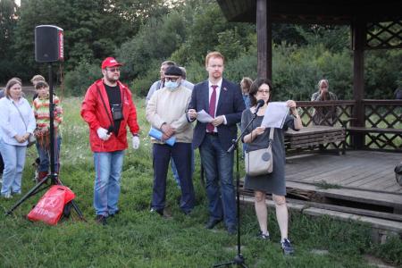 Москва. Строгино: нет дороге через парк Москворецкий!