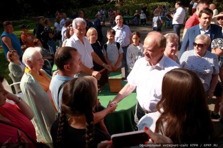 Г.А. Зюганов: «Природа требует справедливости»