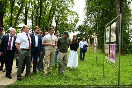 В ходе визита в Орловскую область Г.А. Зюганов посетил центр селекции и семеноводства