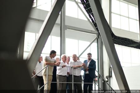 В ходе визита в Орловскую область Г.А. Зюганов посетил центр селекции и семеноводства