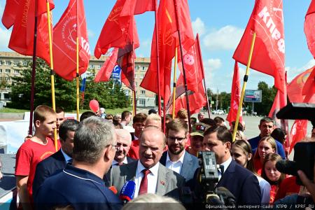 Г.А. Зюганов: Орловщина была и остается моей первой и единственной любовью