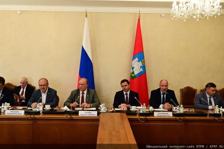 Г.А. Зюганов: Орловщина была и остается моей первой и единственной любовью