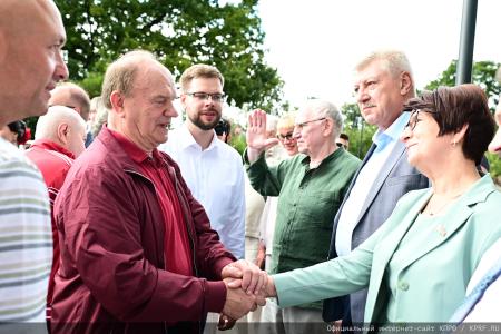 Г.А. Зюганов: Орловщина была и остается моей первой и единственной любовью