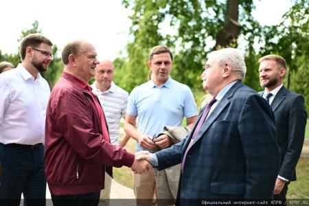 Г.А. Зюганов: Орловщина была и остается моей первой и единственной любовью