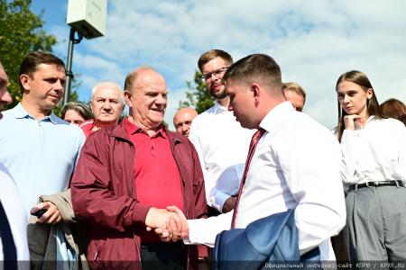 Г.А. Зюганов: Орловщина была и остается моей первой и единственной любовью