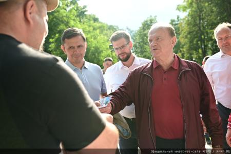Г.А. Зюганов: Орловщина была и остается моей первой и единственной любовью