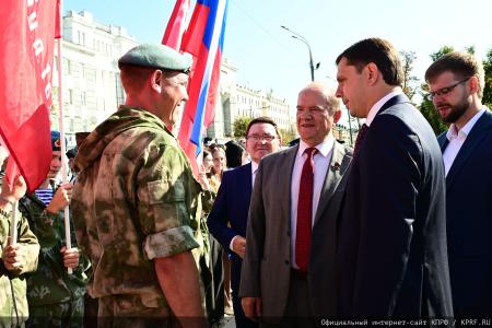 Завершился визит Г.А. Зюганова в Орловскую область