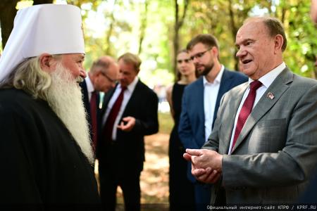 Завершился визит Г.А. Зюганова в Орловскую область