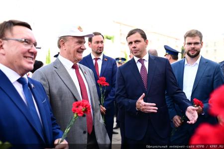 Завершился визит Г.А. Зюганова в Орловскую область