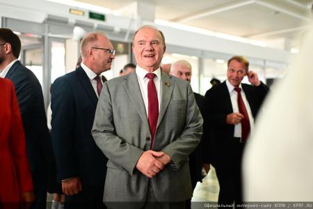 Завершился визит Г.А. Зюганова в Орловскую область