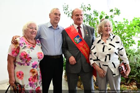 Завершился визит Г.А. Зюганова в Орловскую область