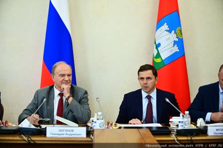 Г.А. Зюганов: Орловщина была и остается моей первой и единственной любовью