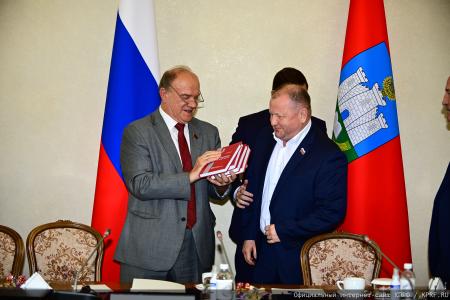 Г.А. Зюганов: Орловщина была и остается моей первой и единственной любовью
