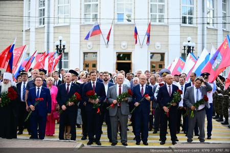 Завершился визит Г.А. Зюганова в Орловскую область
