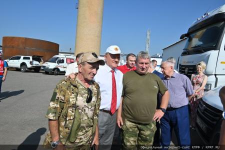 128-й гуманитарный конвой от КПРФ для фронта и Победы