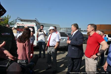 128-й гуманитарный конвой от КПРФ для фронта и Победы