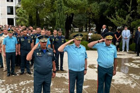 Александр Ющенко принял участие в мероприятиях, посвященных Дню независимости Республики Абхазия