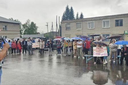 Алтайский край. Мария Прусакова приняла участие в митинге в Чарышском округе