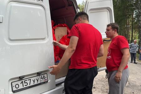 Ульяновские коммунисты благополучно завершили гуманитарный выезд в Курскую область