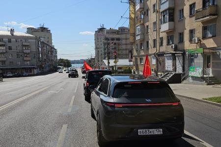 Подвиг предков осеняет путь к победе! Патриотический автопробег воронежских коммунистов