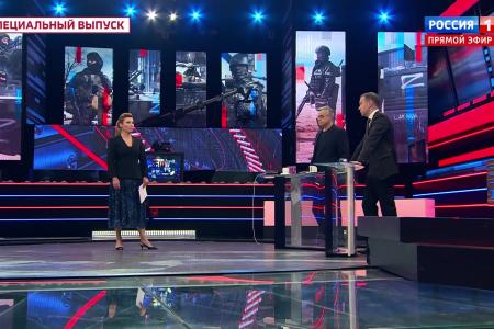 Юрий Афонин в эфире «России-1»: Глумление бандеровца в эсэсовской каске над русским стариком под Суджей подтверждает нацистскую сущность ВСУ