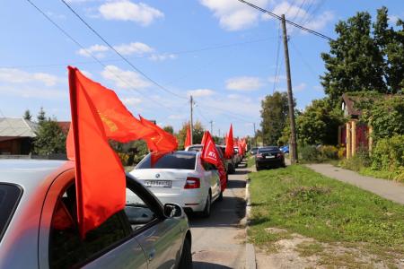 Мордовия. Комсомольцы Приволжья провели автопробег