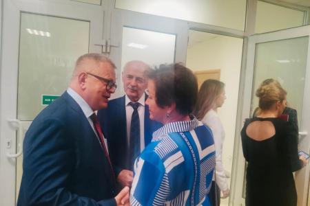 Секретарь Московского обкома КПРФ, руководитель фракции КПРФ Александр Наумов принял участие в праздничном мероприятии ко Дню Красногорска