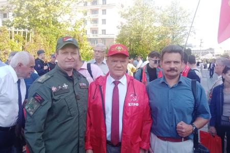 Коммунисты подмосковного обкома отчитались о еженедельной работе