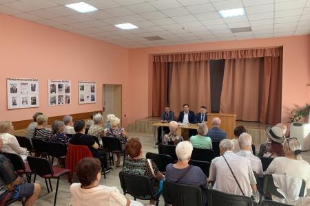 Владислав Егоров встретился с активом Совета ветеранов Ленинградского района Калининграда