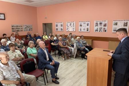 Владислав Егоров встретился с активом Совета ветеранов Ленинградского района Калининграда