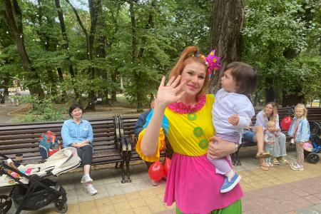 Ставропольские коммунисты организовали праздник для детей