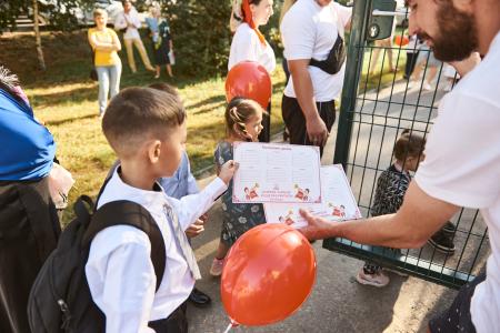 Нижегородское региональное отделение КПРФ провело акцию для школьников в честь Дня знаний