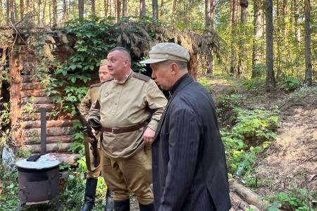 В Нижегородской области коммунисты провели реконструкцию боевых сцен, посвященную окончанию Второй мировой войны