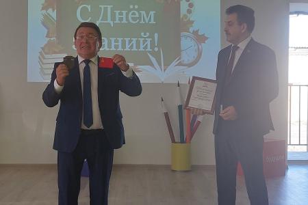 В День знаний Н.Н. Иванов выступил на школьной линейке в Брянской области