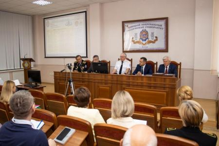 Заместитель Председателя НС ДНР Н.О. Сытов, депутаты фракции КПРФ в НС ДНР Б.А. Литвинов, И. В. Костенок посетили праздничное мероприятие в ДонНТУ