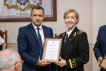 Заместитель Председателя НС ДНР Н.О. Сытов, депутаты фракции КПРФ в НС ДНР Б.А. Литвинов, И. В. Костенок посетили праздничное мероприятие в ДонНТУ