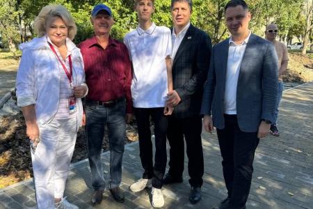 Приморский край. Закладка капсулы времени: связь поколений и память о комсомольцах