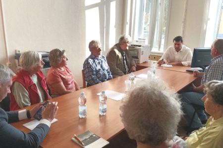 Олег Лебедев провел приемы избирателей  в Псковской и Новгородской областях