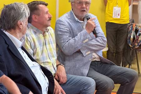 Юрий Афонин и Александр Ющенко приняли участие в презентации новой книги журналиста Александра Гамова