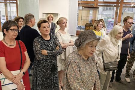 Москва. Денис Парфёнов и Александр Бойков приняли участие в открытии выставки «Палех. Искусство, рождённое революцией»