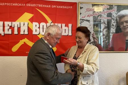 В Центре общественных организаций Сталинградского областного комитета КПРФ прошло торжественное мероприятие, посвященное Дню пожилого человека