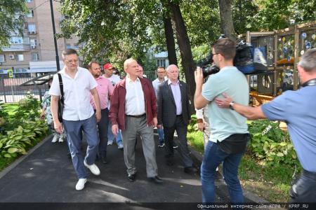 Г.А. Зюганов проголосовал на своем избирательном участке в городе Москве