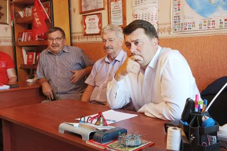 Олег Лебедев провел приемы избирателей  в Псковской и Новгородской областях