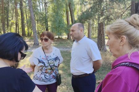 Депутат Рязанской облдумы Денис Сидоров принял участие в акции по защите Грачиной рощи