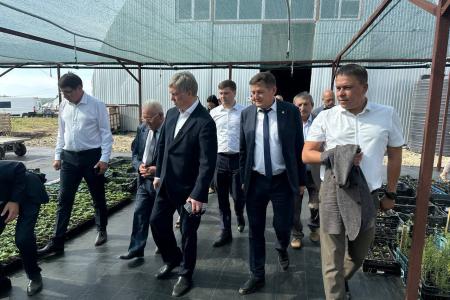 Ульяновские коммунисты провели рабочий выезд в Цильнинский район в составе делегации губернатора Алексея Русских