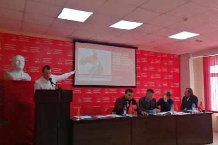 Алтайский край. Коммунисты Барнаула единогласно поддержали Заявление ЦК КПРФ по итогам единого дня голосования на Пленуме горкома