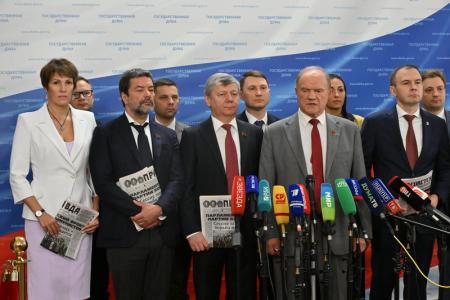 Г.А. Зюганов: «На прошедших выборах «Единая Россия» подставила подножку всей стране»