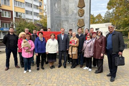 В Краснодарском крае прошли мероприятия КПРФ и ЛКСМ в честь Дня рождения Ленинского Комсомола