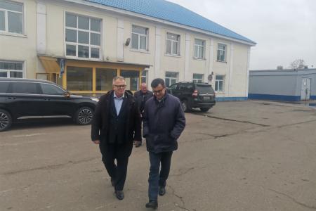 Руководитель фракции КПРФ в Мособлдуме Александр Наумов поздравил работников автопассажирского транспорта в Ступино и Кашире