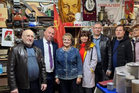 Саратовская область. Ольга Алимова побывала в уникальном музее города Энгельса, который создал А.А. Угольников